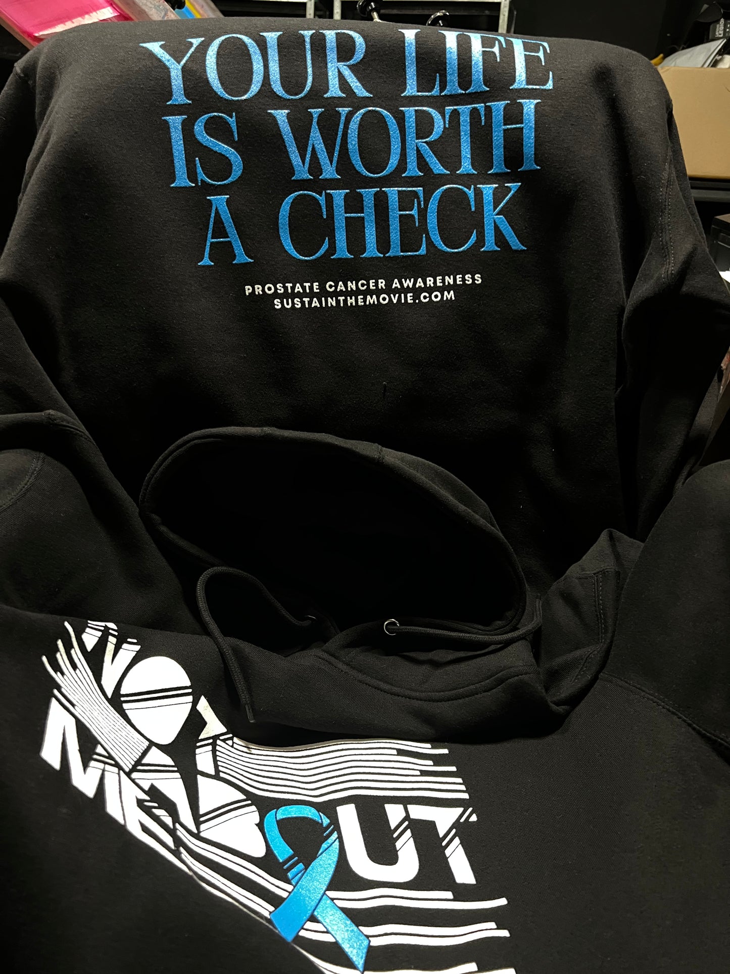 "Your Life is Worth A Check" Hoodie - Sustain Collection