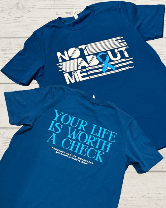 "Your Life is Worth A Check" Tee - Sustain Collection